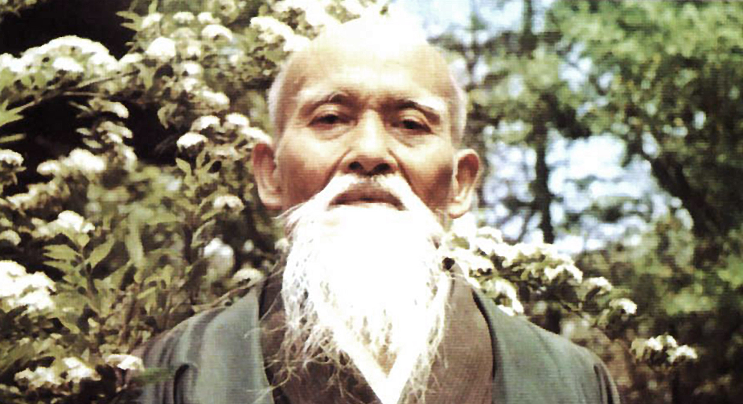 O Sensei, founder of Aikido.